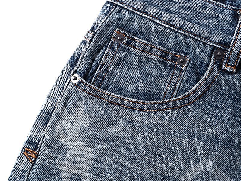 Ksubi Royalty Heroism Printed Straight-Leg Jeans ¡ª detail