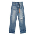 Ksubi Distressed Cross Embroidery Straight-Leg Jeans ¡ª hero