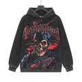 Godspeed Washed Skull Graphic Hoodie ¡ª front