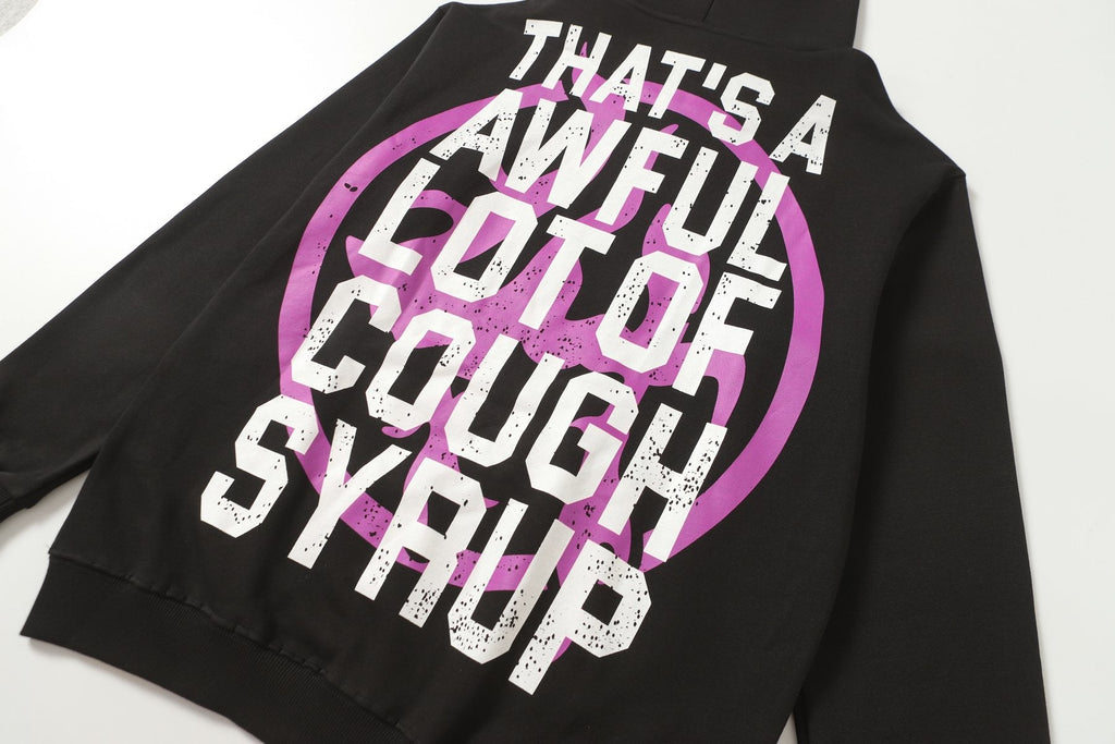THAT'S A AWFUL LOT OF COUGH SYRUP Tomorrow Star Graphic Hoodie ¡ª detail