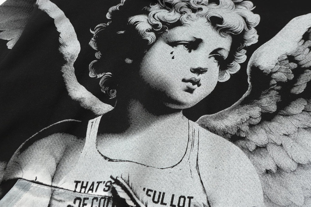 THAT'S A AWFUL LOT OF COUGH SYRUP Angel Tears Graphic Hoodie ¡ª detail