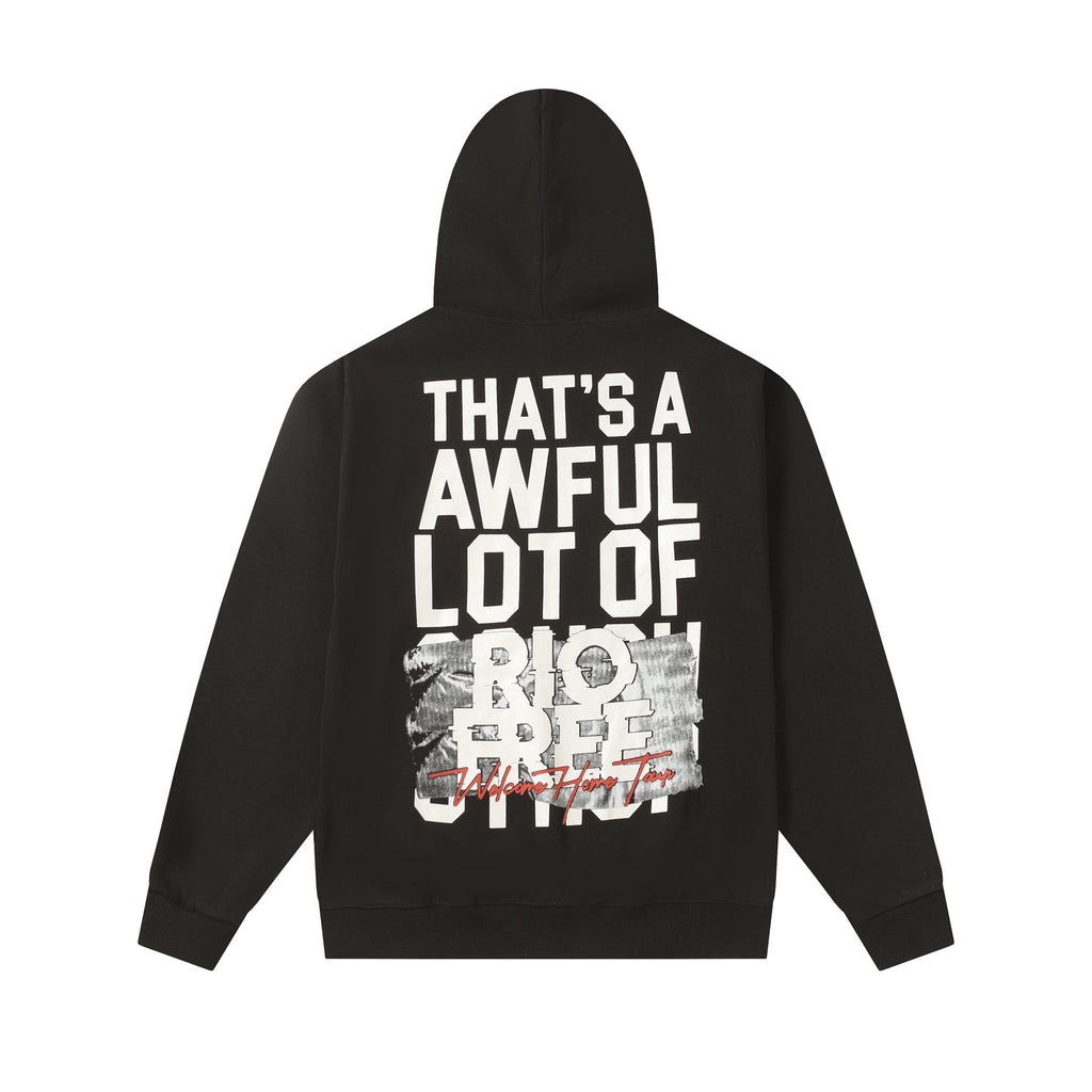 THAT'S A AWFUL LOT OF COUGH SYRUP Tomorrow Star Graphic Hoodie ¡ª back