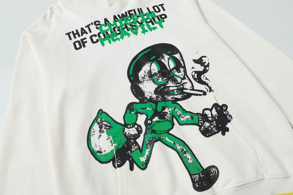 THAT'S A AWFUL LOT OF COUGH SYRUP Tomorrow Star Graphic Hoodie ¡ª detail