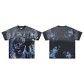 VALE USA Washed Horror Ghost Graphic T-Shirt ¡ª hero