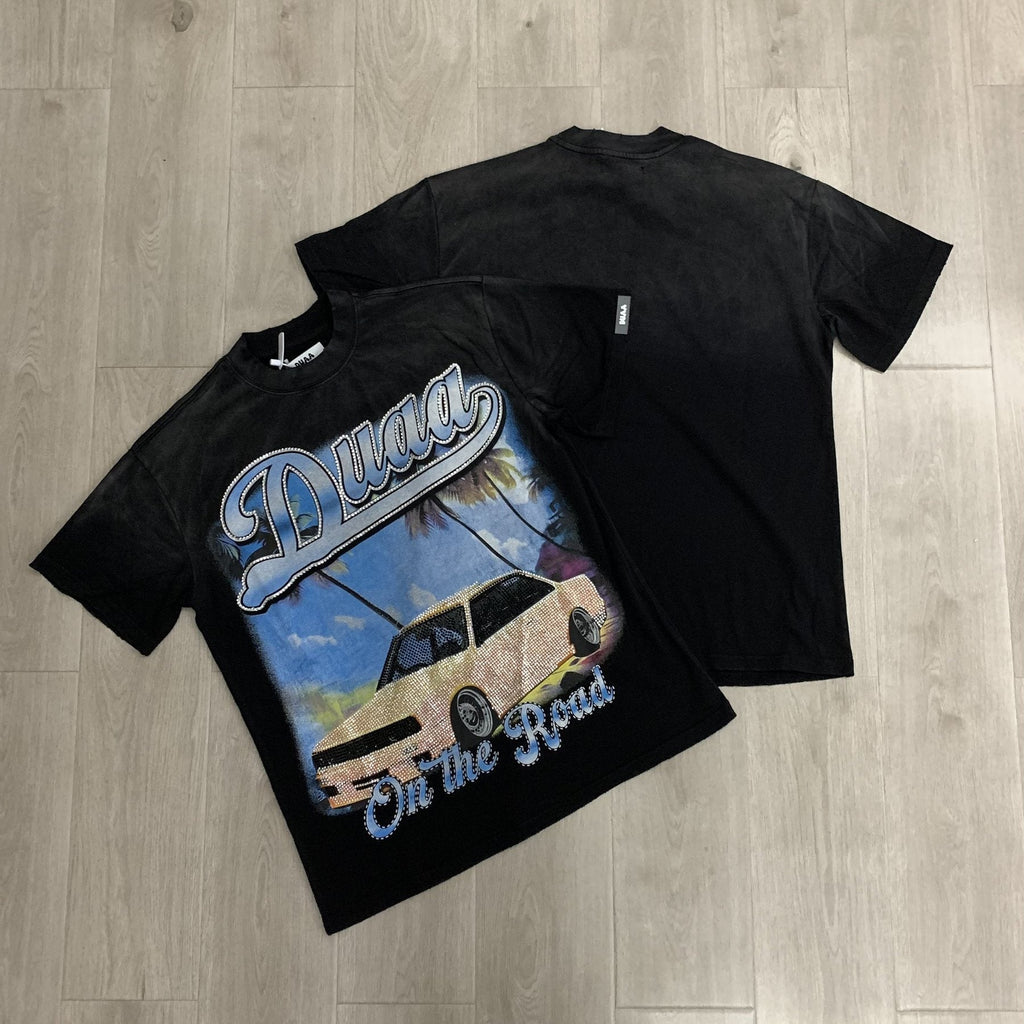 Rough Play Duaa Destination Car Graphic T-Shirt ¡ª context