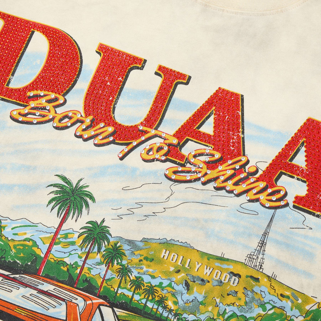 Rough Play DUAA Car Graphic Short-Sleeve T-Shirt ¡ª detail