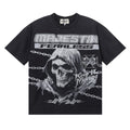 MAJESTIK Death Chain Skull Graphic T-Shirt ¡ª hero