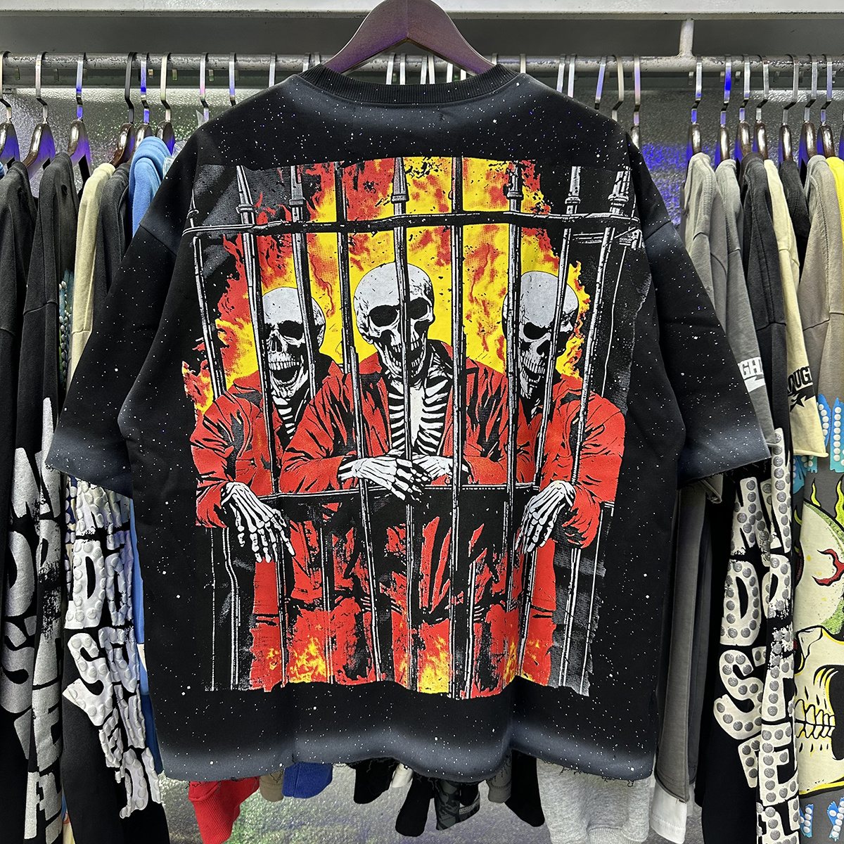 BKYS Revival Get Lost Skeleton Graphic T-Shirt ¡ª context