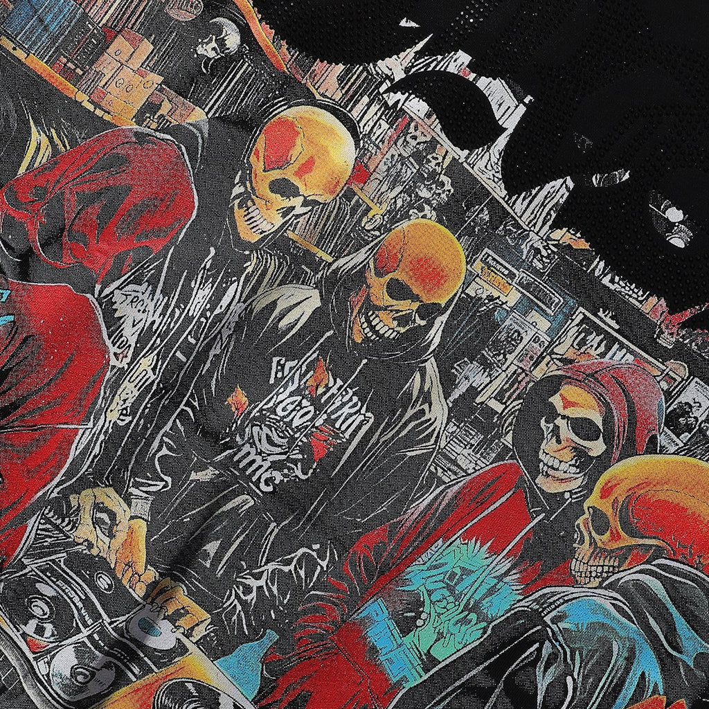 BKYS Revival Skull DJ Tour Graphic T-Shirt ¡ª detail