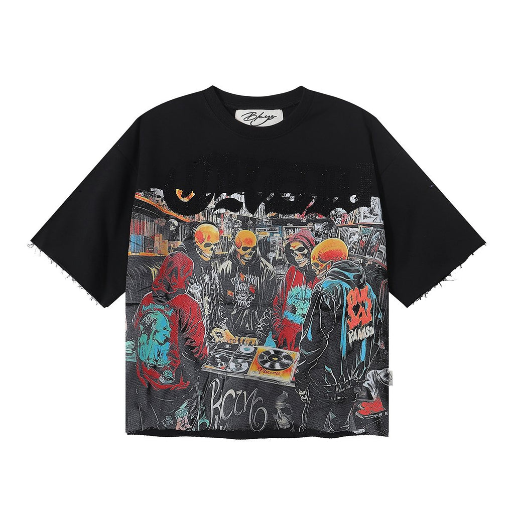 BKYS Revival Skull DJ Tour Graphic T-Shirt ¡ª hero