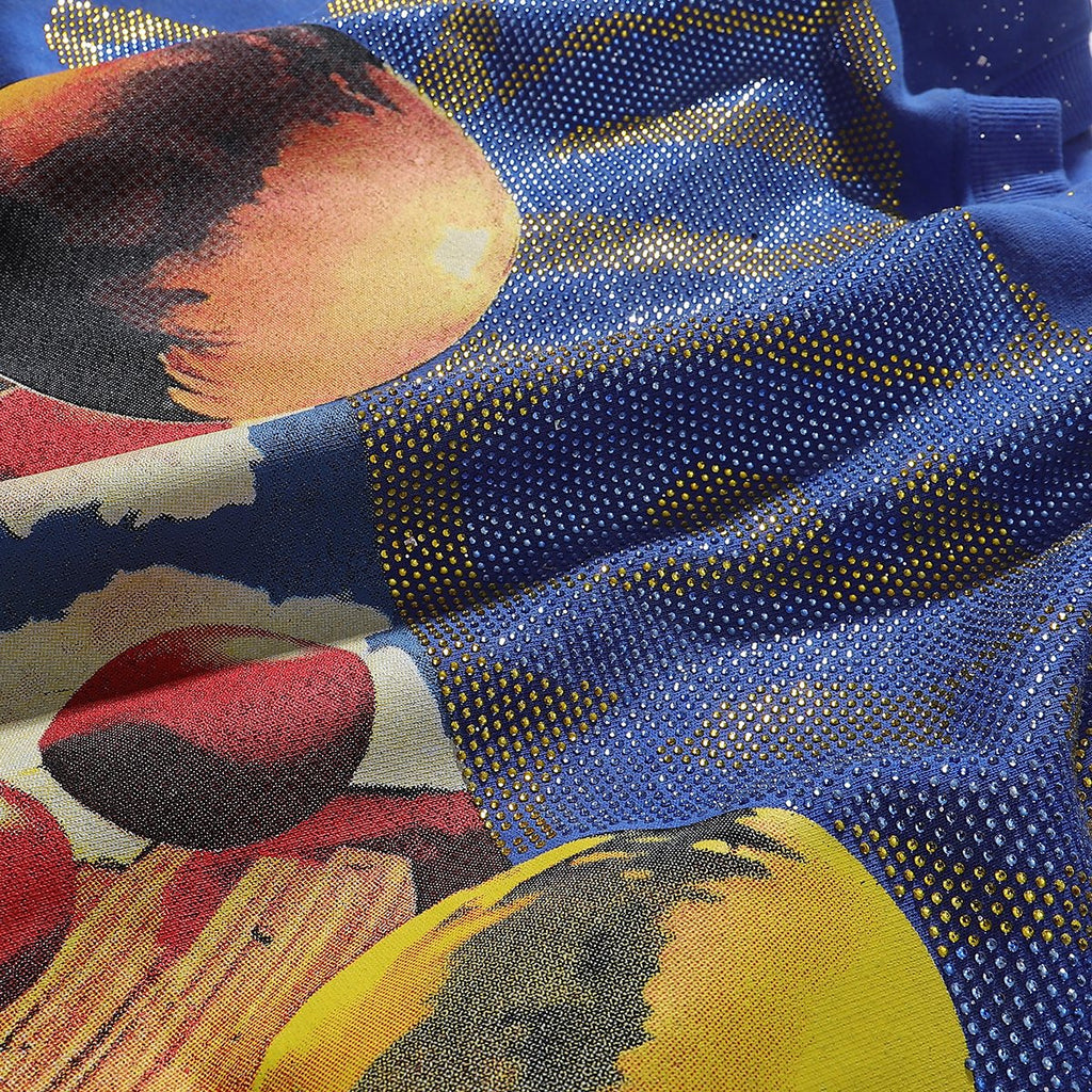BKYS Revival Clown Balloon Rhinestone Graphic T-Shirt ¡ª detail