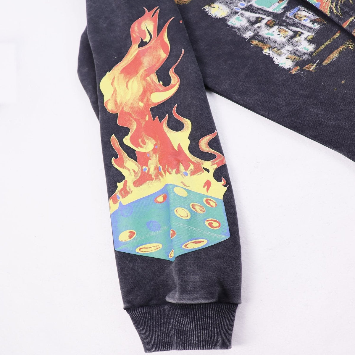 Godspeed Guitar Skeleton Cowboy Graphic Hoodie ¡ª detail