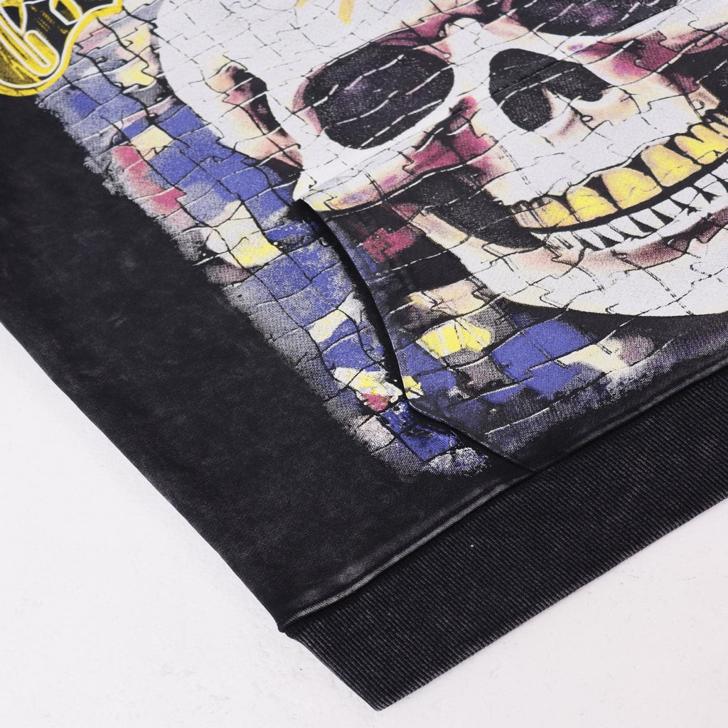 Godspeed Skull Sun Graphic Hoodie ¡ª detail