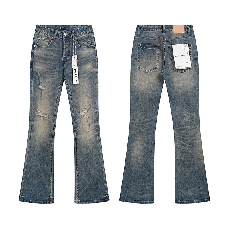 Purple Brand Blue Flared Jeans ¡ª hero