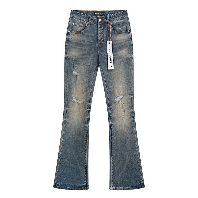 Purple Brand Blue Flared Jeans ¡ª front