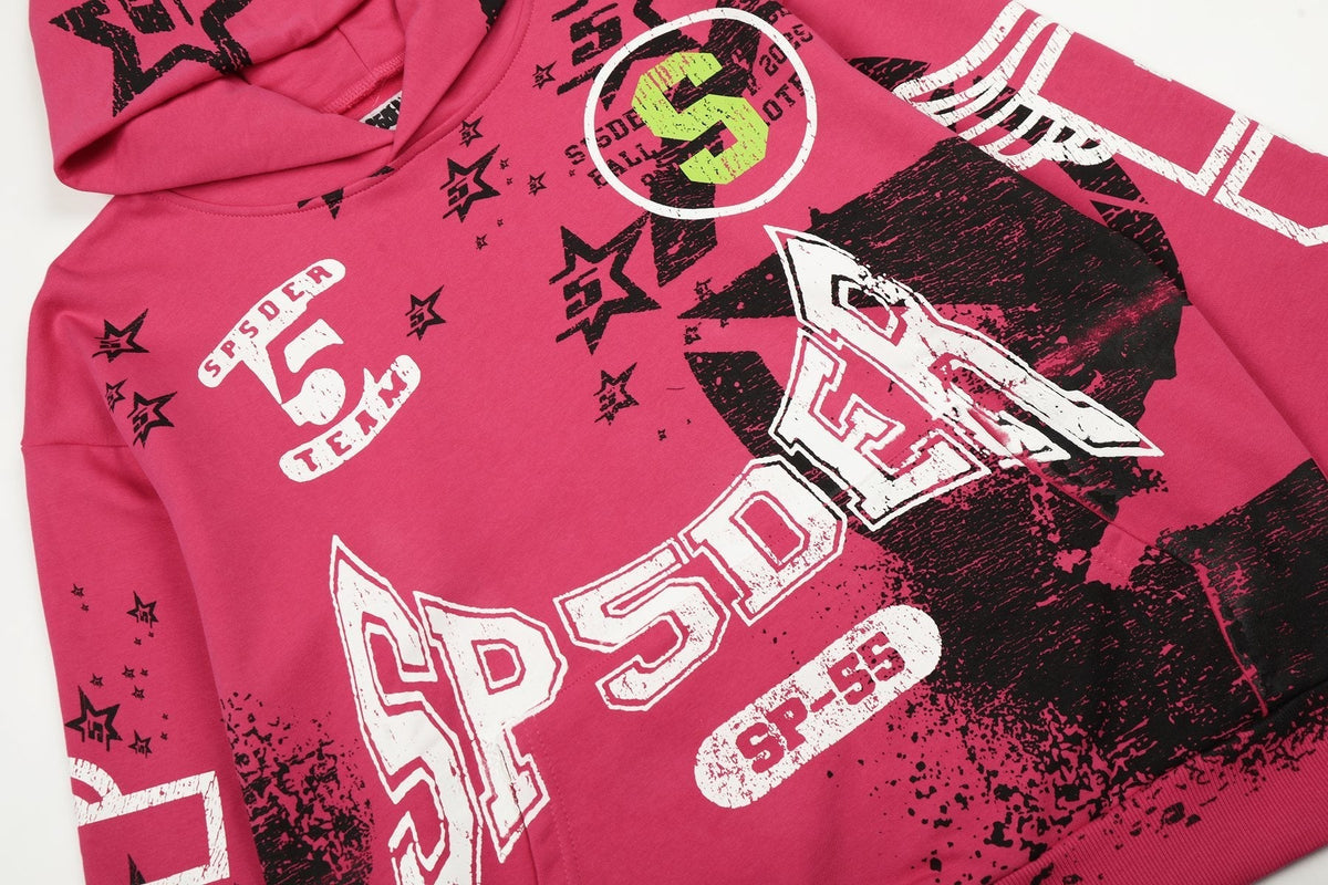 Sp5der Pink Super Five SP-55 Matching Set ¡ª detail