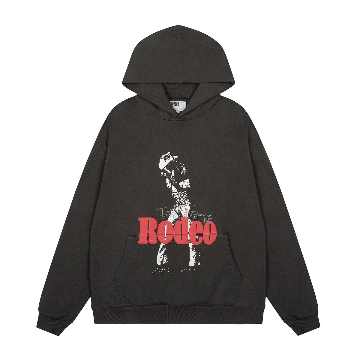 Sp5der Black Graphic Hoodie ¡ª hero