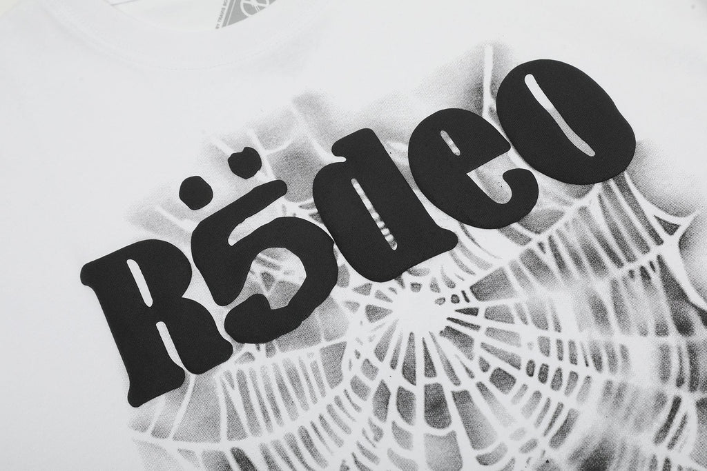 Sp5der Spiderweb Graphic T-Shirt ¡ª detail