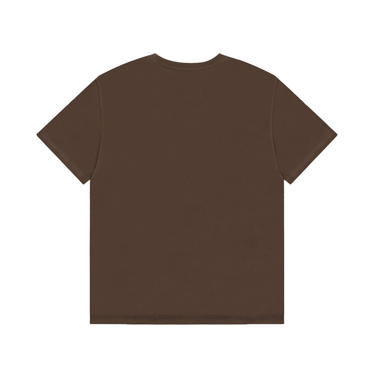 Sp5der Brown Graphic T-Shirt ¡ª back