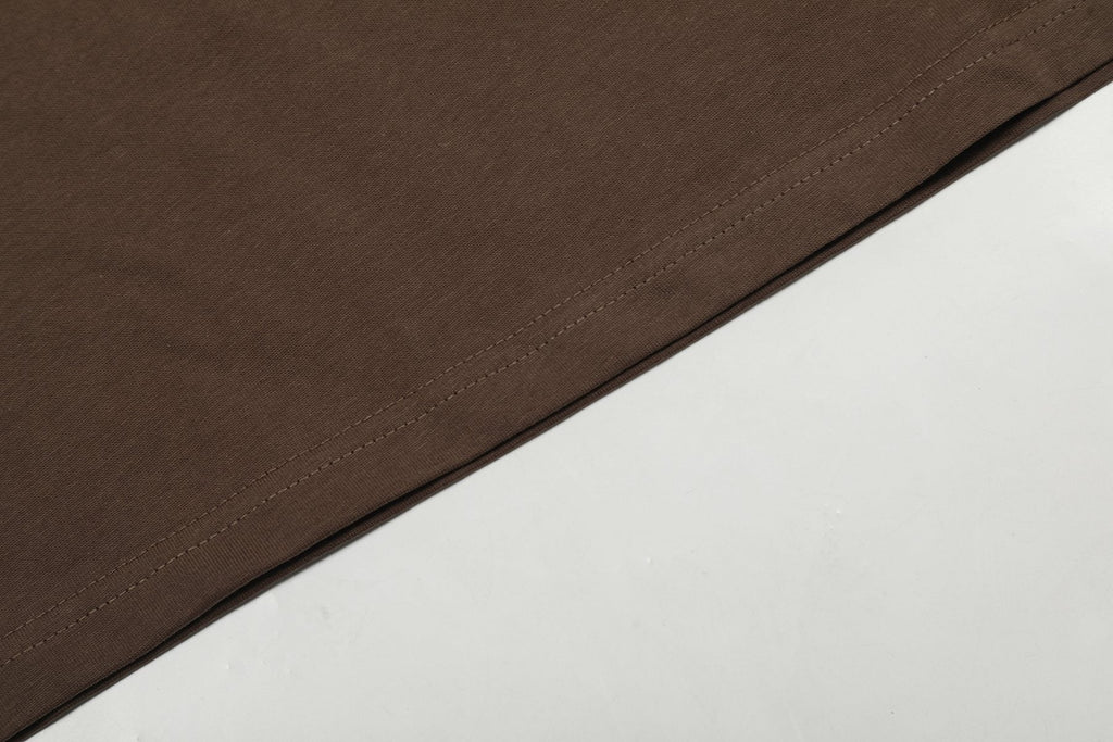 Sp5der Brown Graphic T-Shirt ¡ª detail