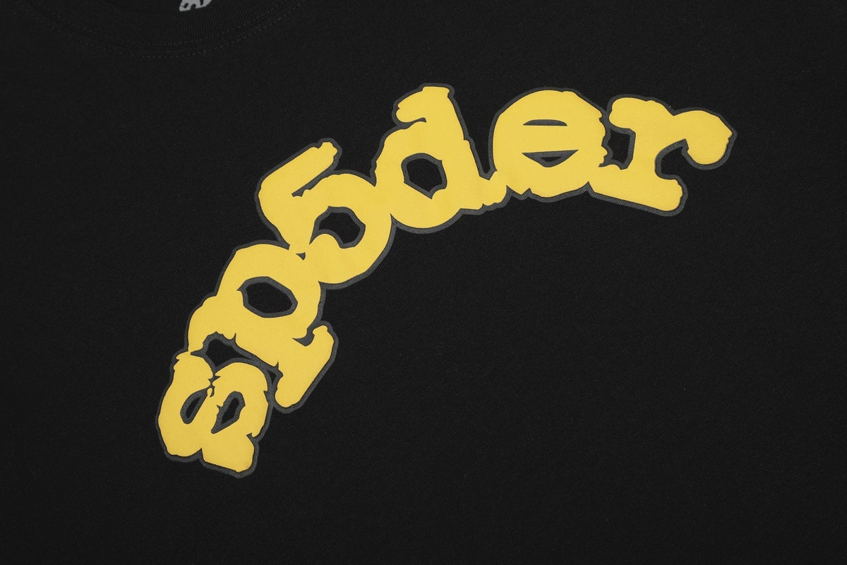 Sp5der Wordmark Graphic Short-Sleeve T-Shirt ¡ª detail