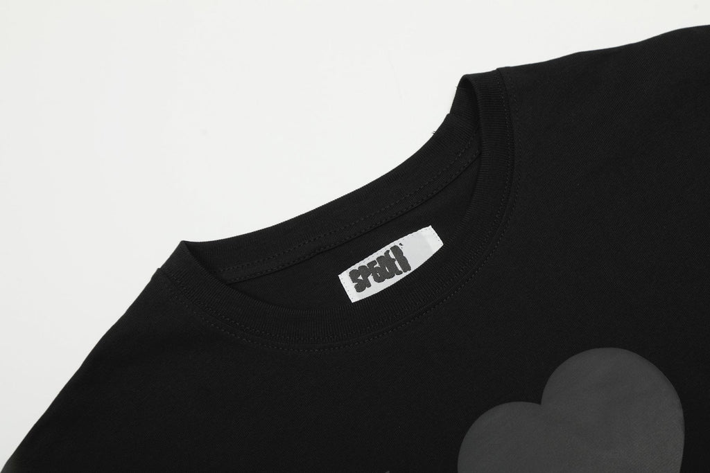 Sp5der Heart Web Graphic T-Shirt ¡ª neck_label