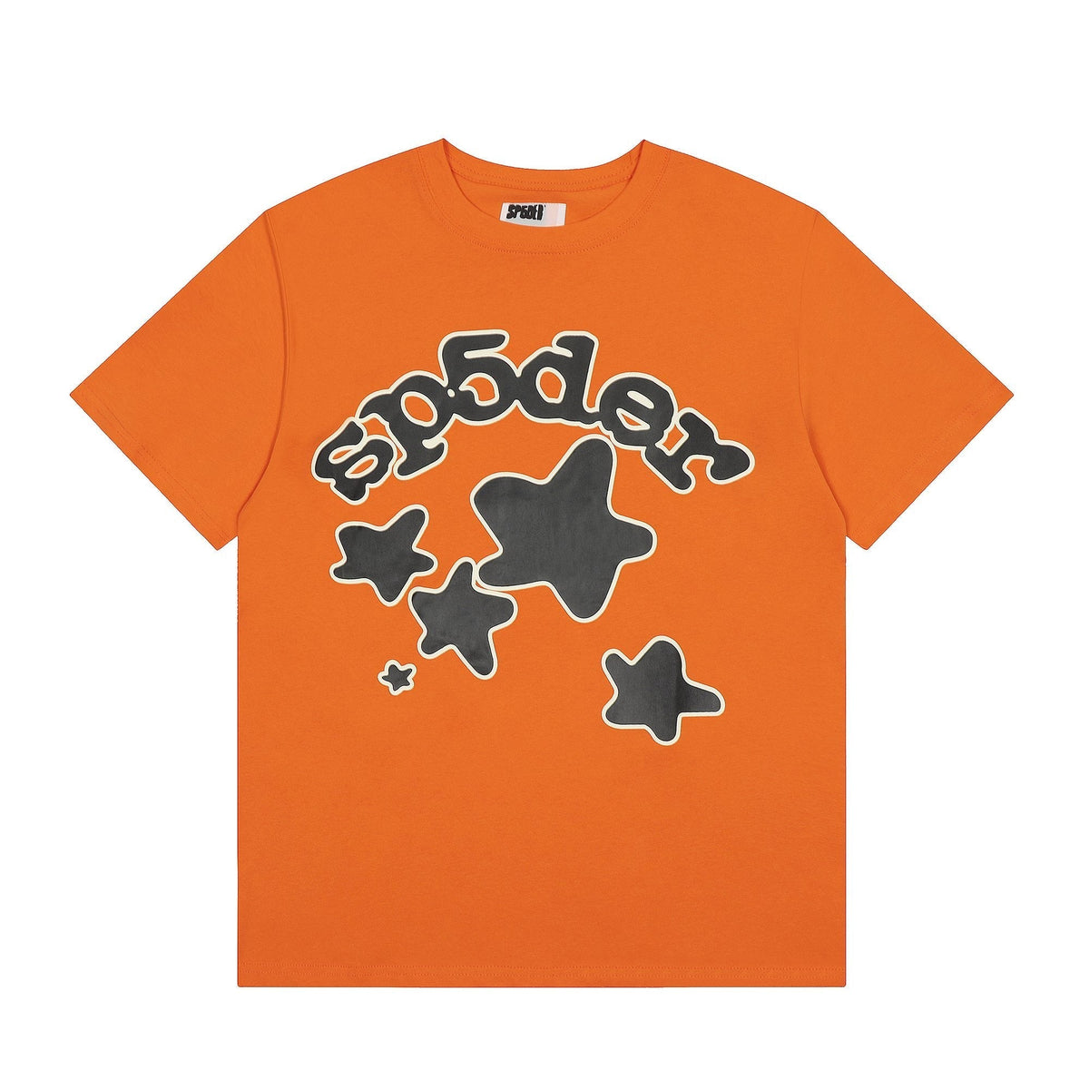 Sp5der Orange Star Graphic T-Shirt ¡ª hero