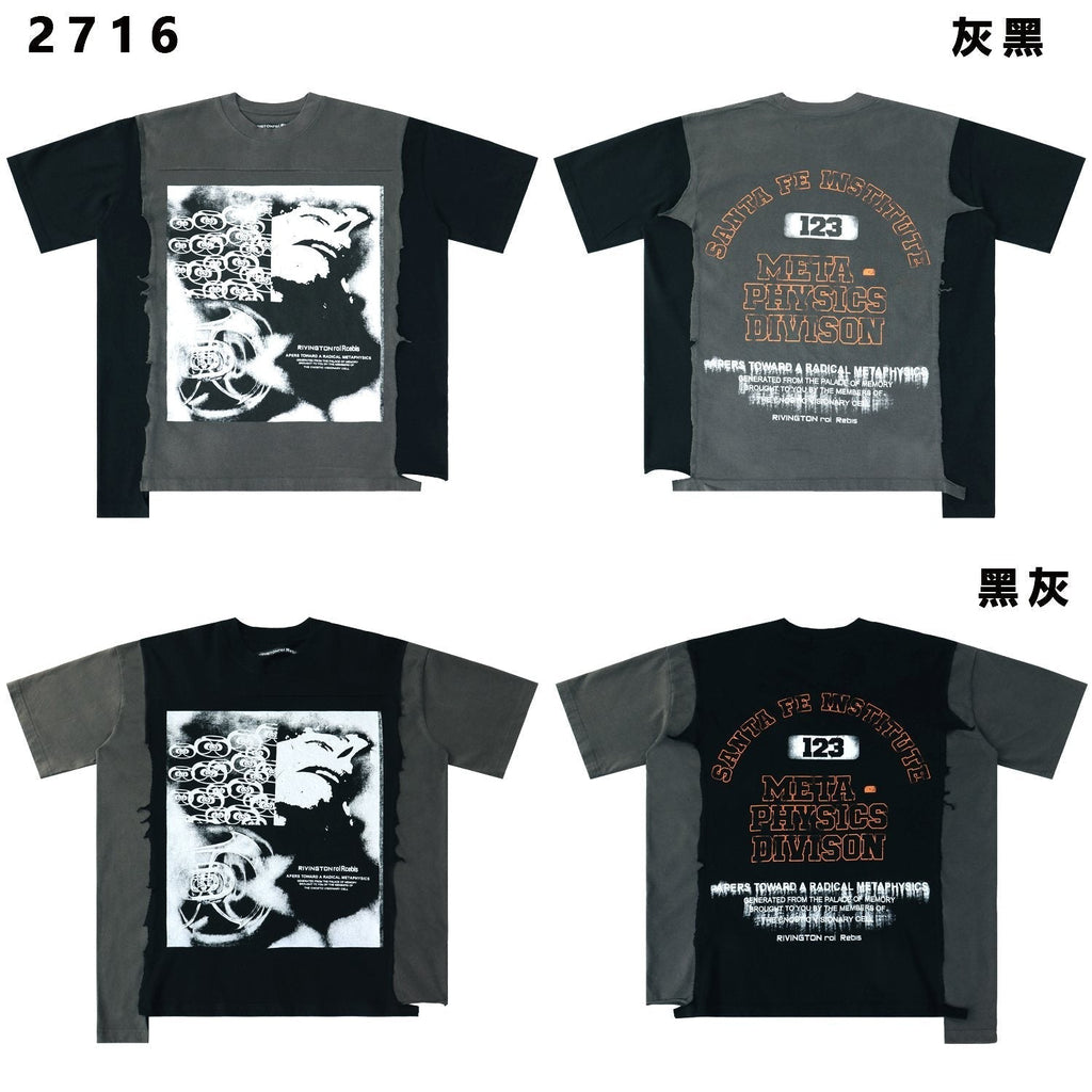 RRR123 CVA Colorblock Graphic T-Shirt ¡ª comparison