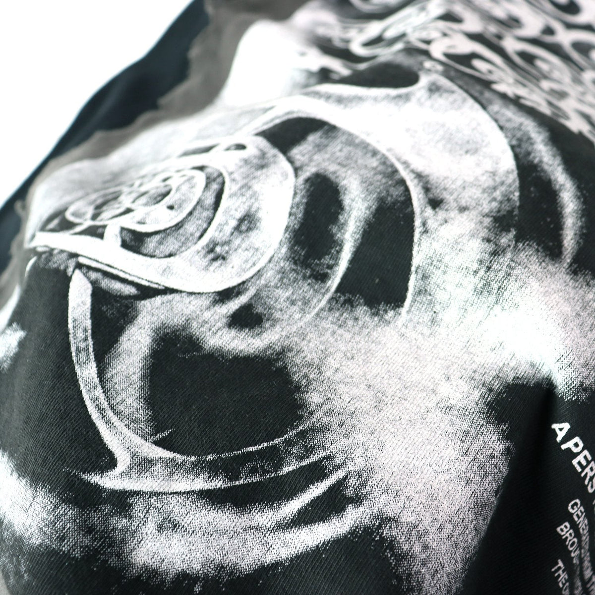 RRR123 CVA Colorblock Graphic T-Shirt ¡ª detail