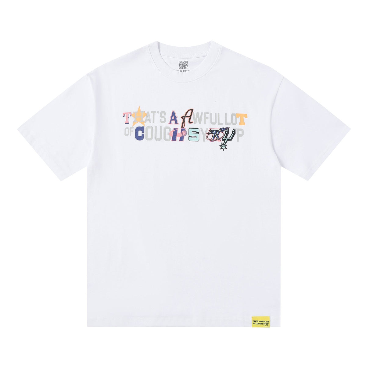 THAT'S A AWFUL LOT OF COUGH SYRUP Front & Back Graphic T-Shirt ¡ª hero