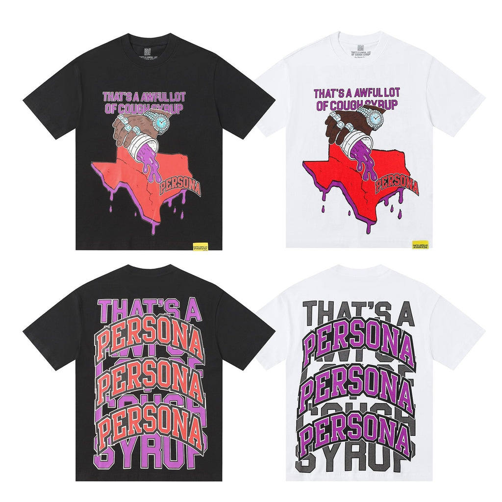 THAT'S A AWFUL LOT OF COUGH SYRUP Front & Back Graphic T-Shirt ¡ª comparison