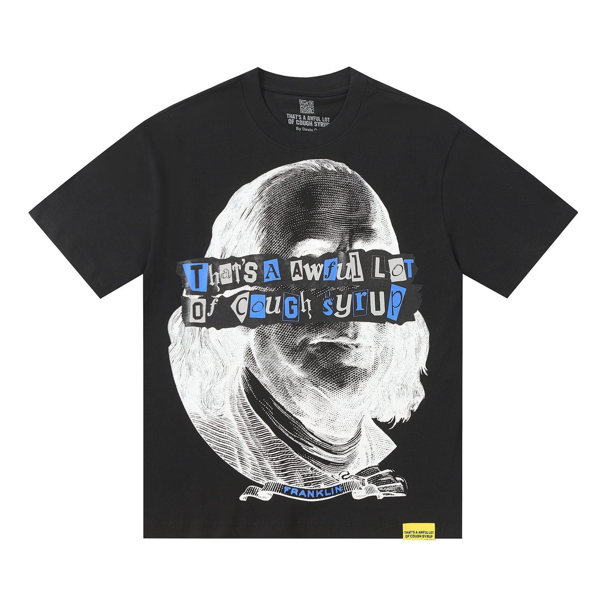 THAT'S A AWFUL LOT OF COUGH SYRUP Portrait Graphic T-Shirt ¡ª front