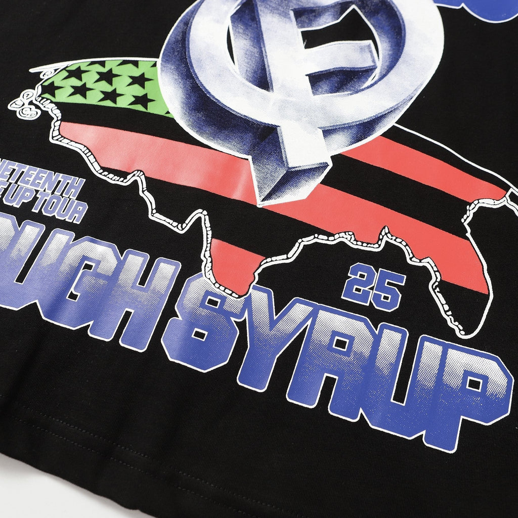 THAT'S A AWFUL LOT OF COUGH SYRUP Front & Back Graphic T-Shirt ¡ª detail