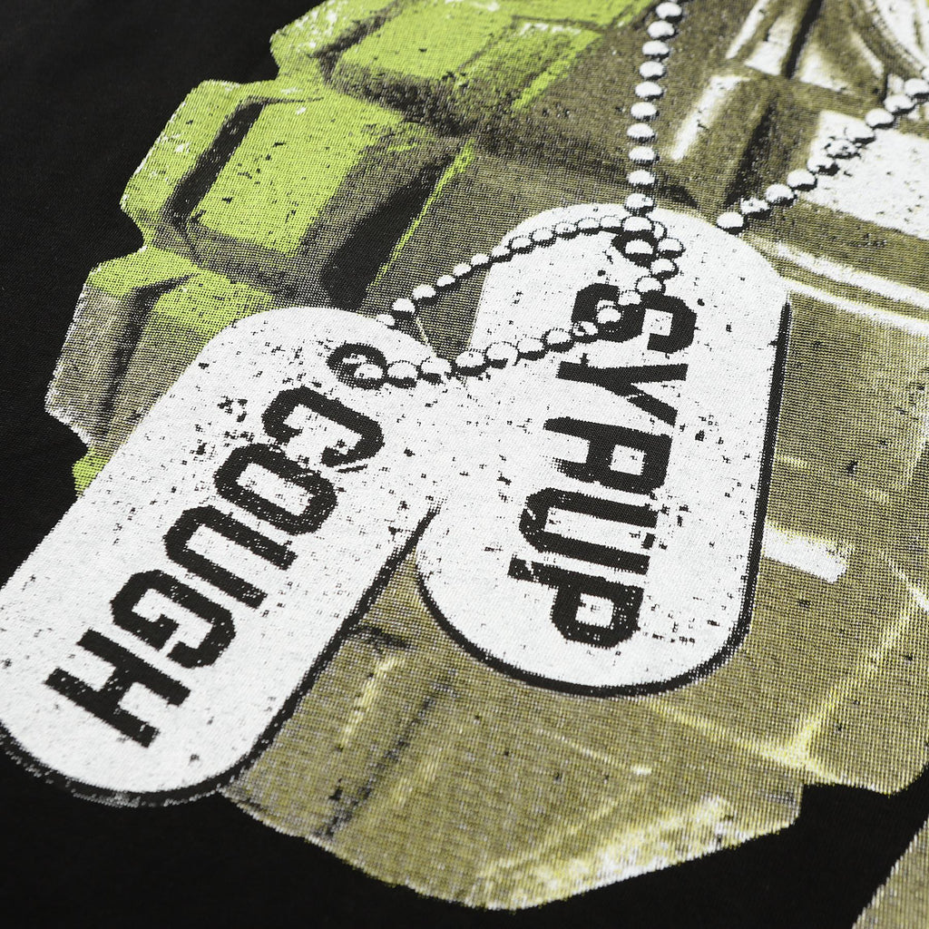 THAT'S A AWFUL LOT OF COUGH SYRUP Grenade Graphic T-Shirt ¡ª detail