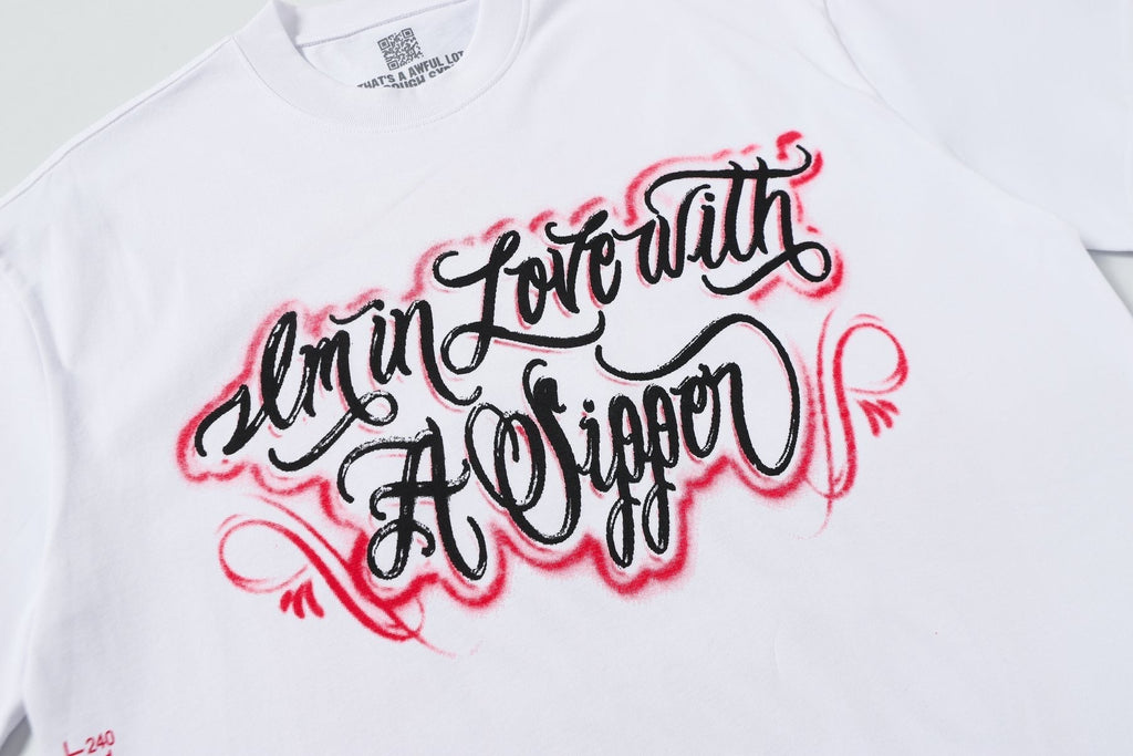 THAT'S A AWFUL LOT OF COUGH SYRUP Script Graphic Short-Sleeve T-Shirt ¡ª front