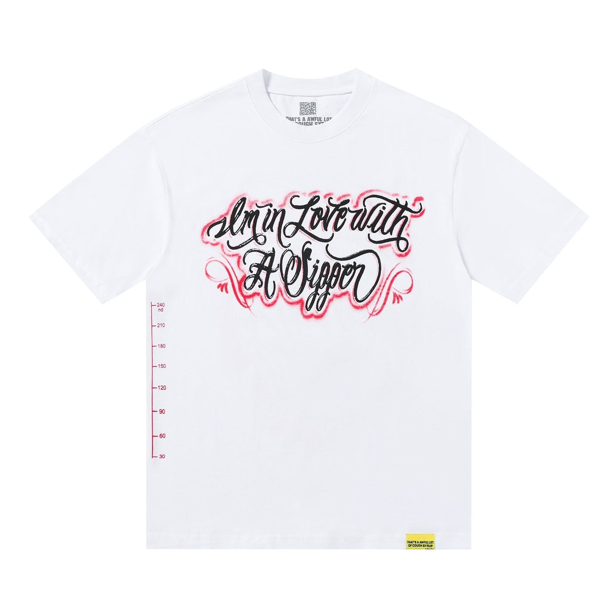 THAT'S A AWFUL LOT OF COUGH SYRUP Script Graphic Short-Sleeve T-Shirt ¡ª hero