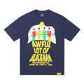 THAT'S A AWFUL LOT OF COUGH SYRUP Navy Graphic Short-Sleeve T-Shirt ¡ª hero