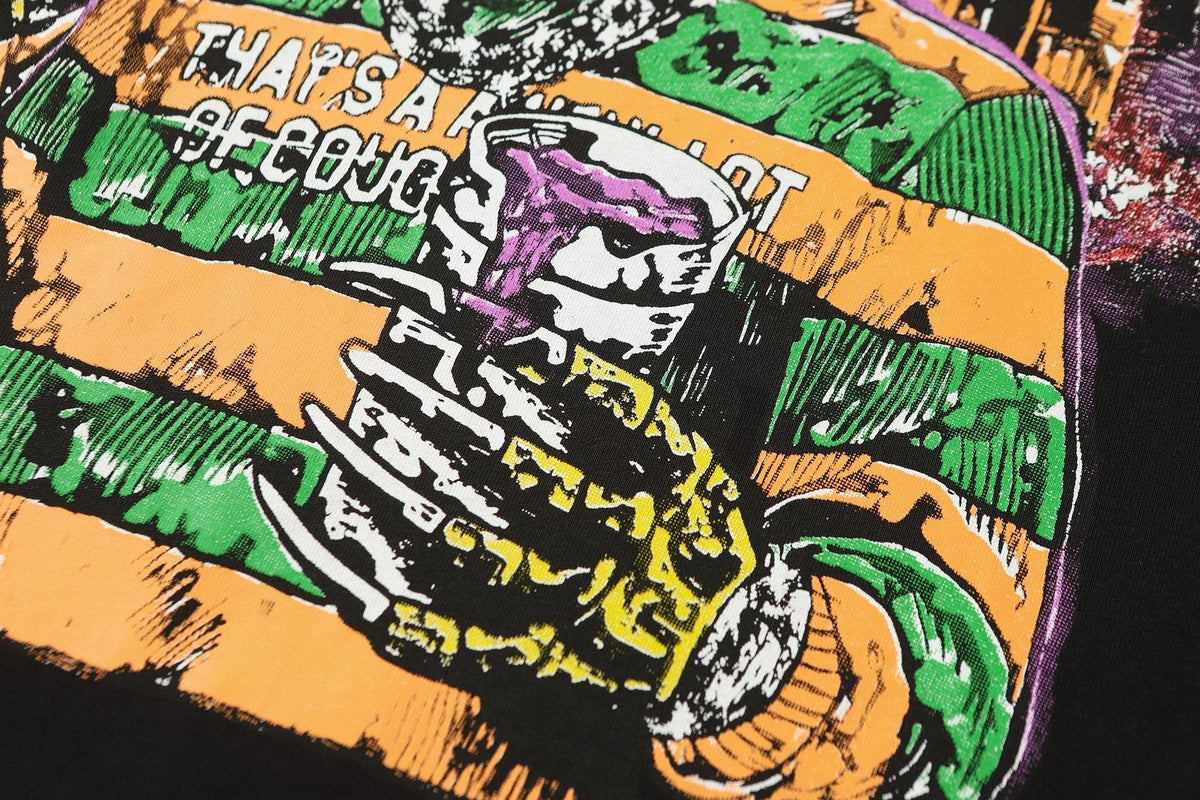 THAT'S A AWFUL LOT OF COUGH SYRUP Front & Back Graphic T-Shirt ¡ª detail