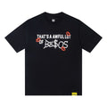 THAT'S A AWFUL LOT OF COUGH SYRUP Black Graphic Short-Sleeve T-Shirt ¡ª front