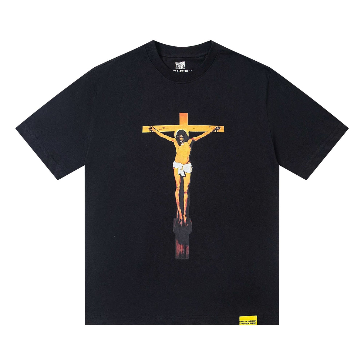 THAT'S A AWFUL LOT OF COUGH SYRUP Free Jeff Crucifix Graphic T-Shirt ¡ª hero