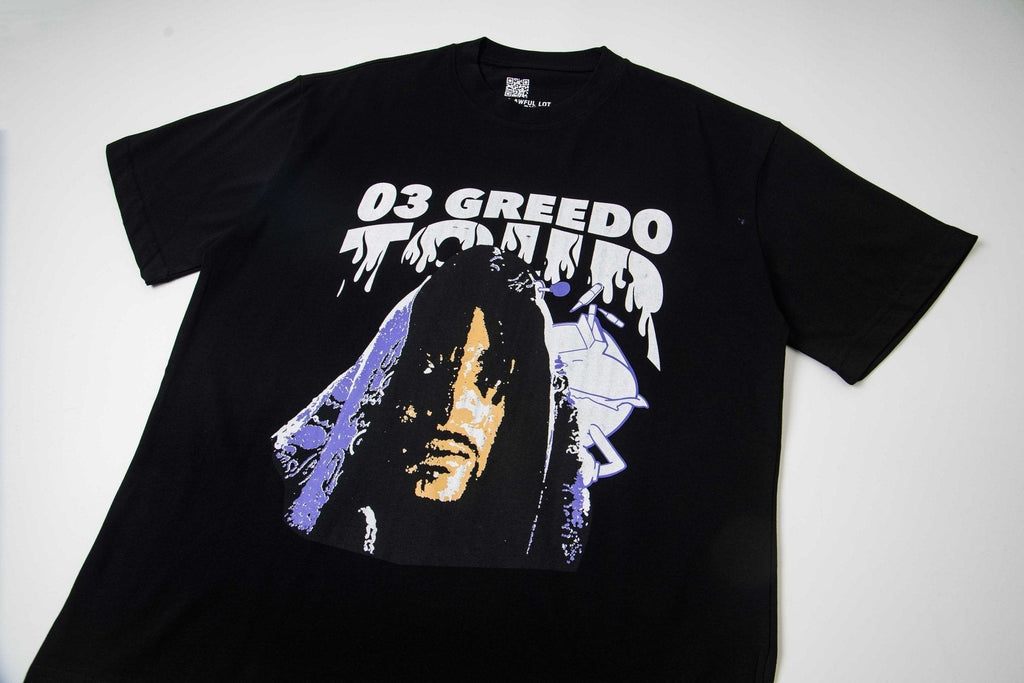 THAT'S A AWFUL LOT OF COUGH SYRUP Portrait Tour Graphic T-Shirt ¡ª front