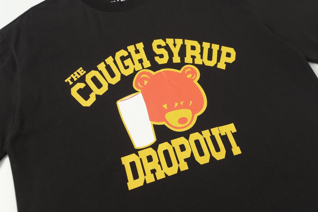 THAT'S A AWFUL LOT OF COUGH SYRUP Front & Back Graphic T-Shirt ¡ª detail
