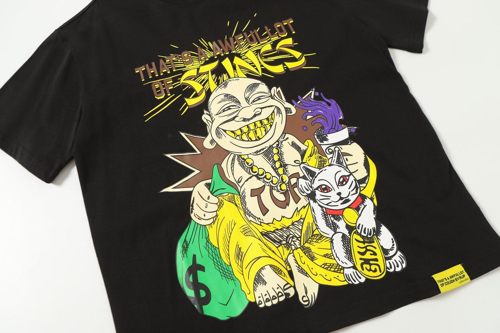 THAT'S A AWFUL LOT OF COUGH SYRUP Rising Star Graphic Short-Sleeve T-Shirt ¡ª front