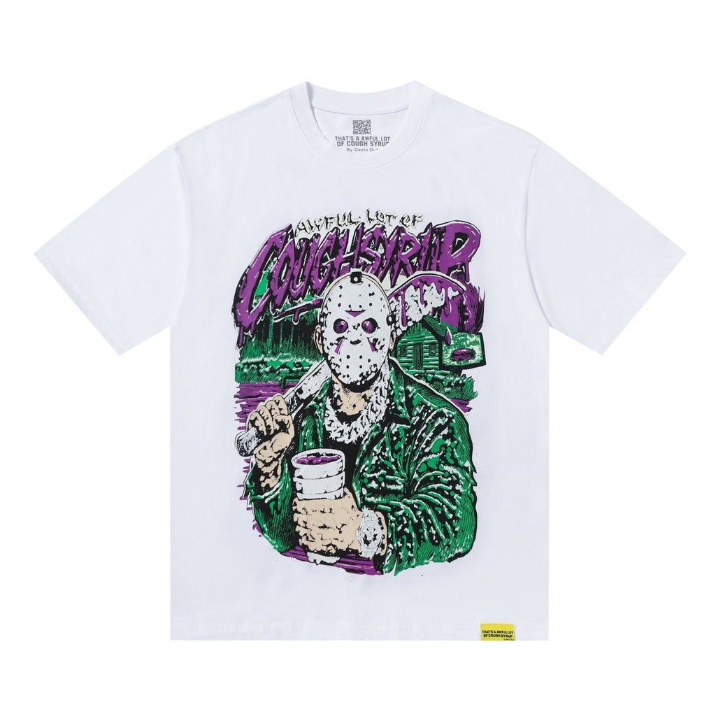 THAT'S A AWFUL LOT OF COUGH SYRUP Graphic Short-Sleeve T-Shirt ¡ª front
