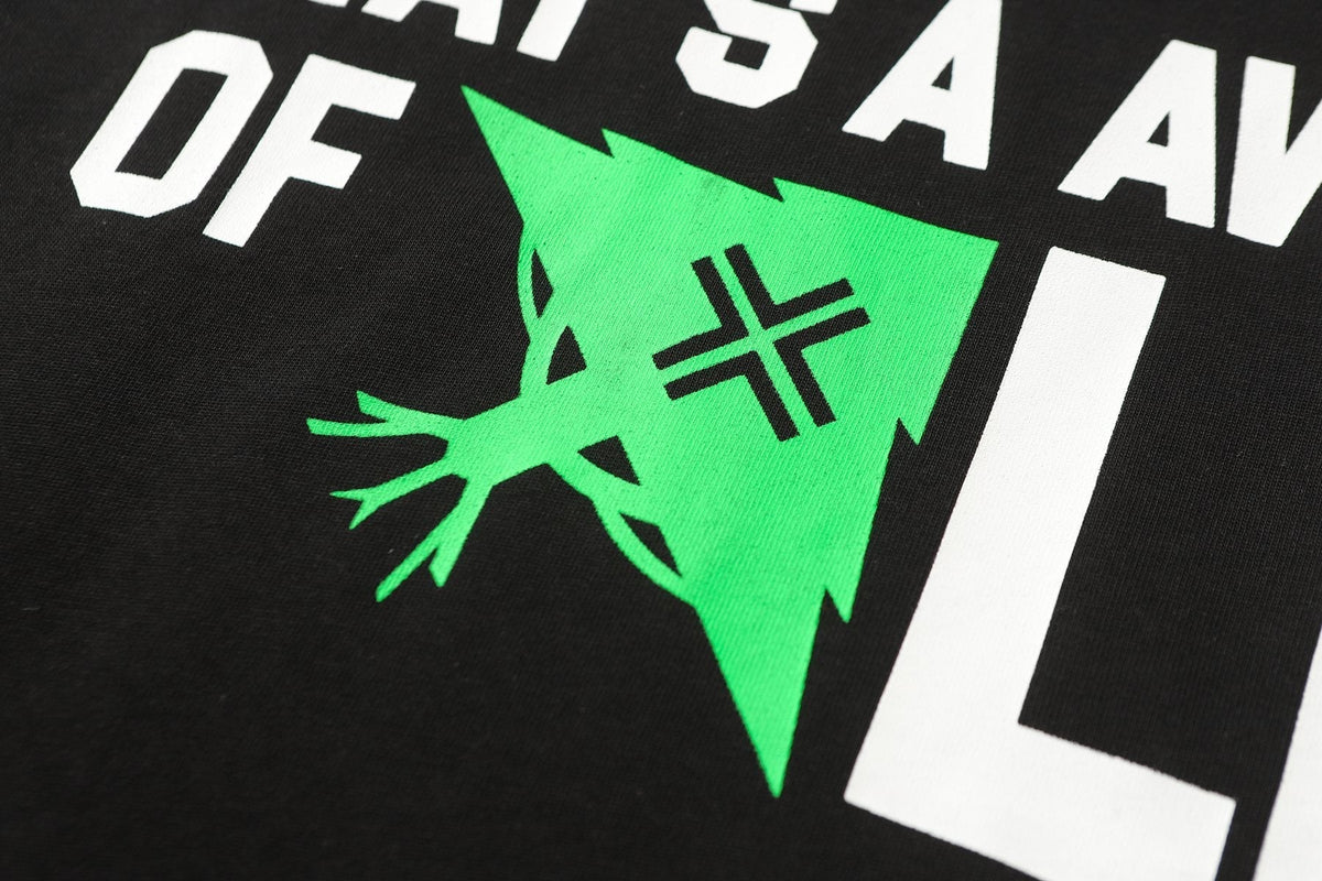 THAT'S A AWFUL LOT OF COUGH SYRUP Front & Back Graphic Short-Sleeve T-Shirt ¡ª detail