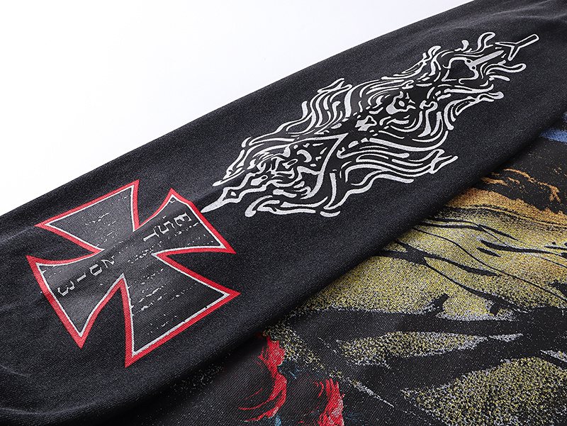 Godspeed Out of Many One Graphic Long-Sleeve T-Shirt ¡ª detail