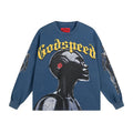 Godspeed Out of Many One Washed Long-Sleeve T-Shirt ¡ª hero