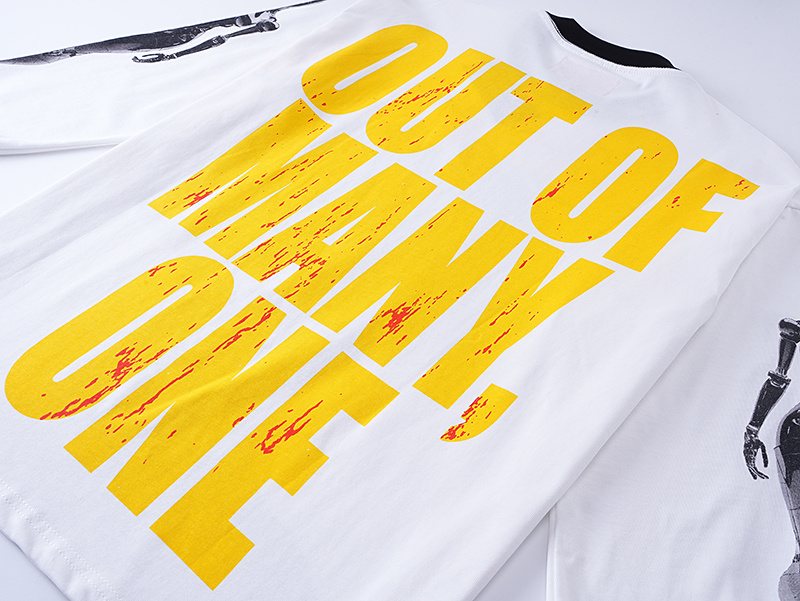 Godspeed Robot Graphic Long-Sleeve T-Shirt ¡ª detail
