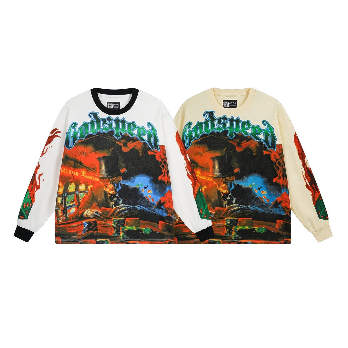 Godspeed E Pluribus Unum Graphic Long-Sleeve T-Shirt ¡ª comparison