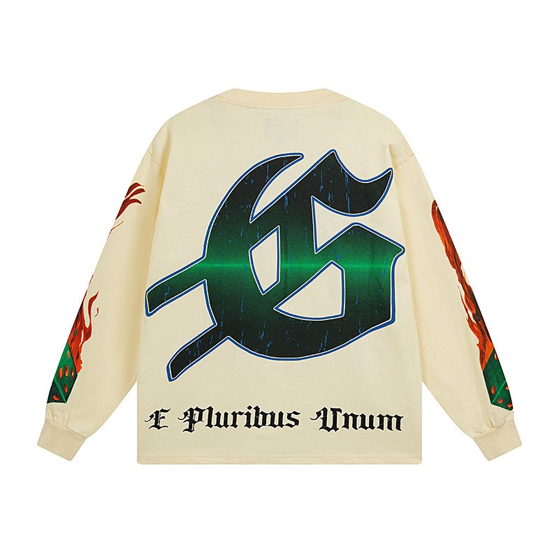 Godspeed E Pluribus Unum Graphic Long-Sleeve T-Shirt ¡ª back